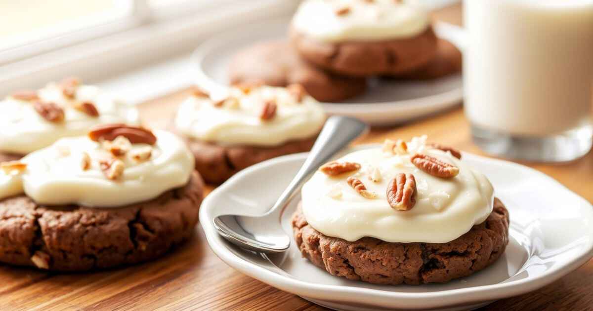 German Chocolate Cake Mix Cookies